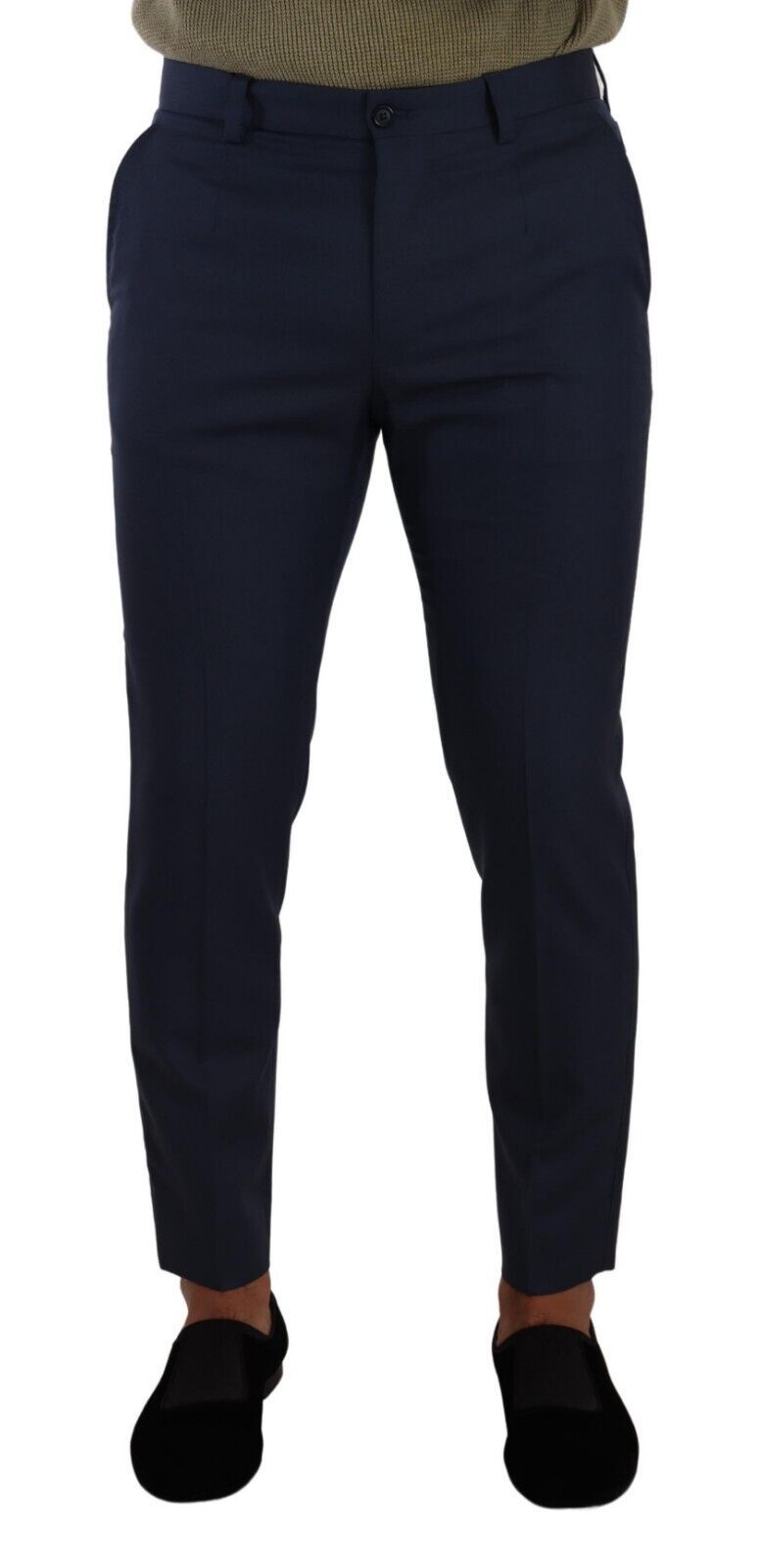 Dolce &amp; gabbana pantalon de costume slim bleu foncé