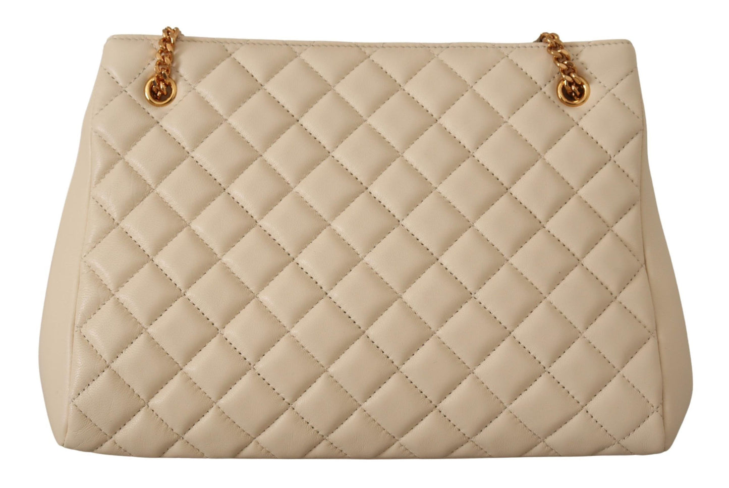 Versace Bolso tote Medusa de piel de napa blanca