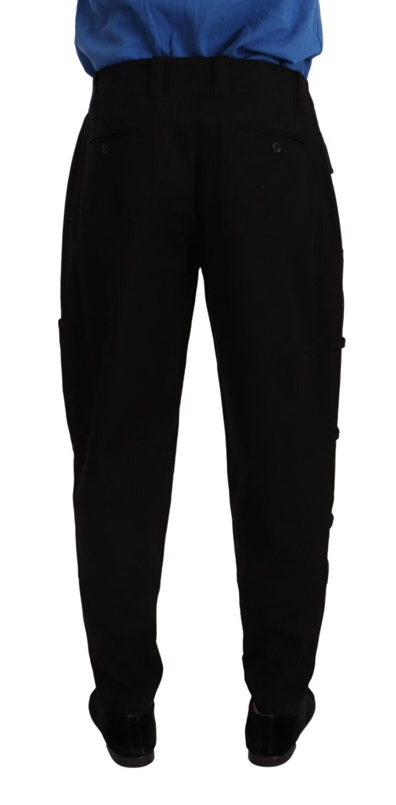 Pantalon cargo noir Dolce &amp; Gabbana avec confort stretch