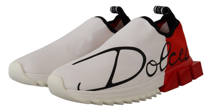 Dolce & Gabbana Elegant Sorrento Sneakers in White