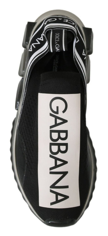 Baskets de sport décontractées noires Dolce &amp; Gabbana Dapper