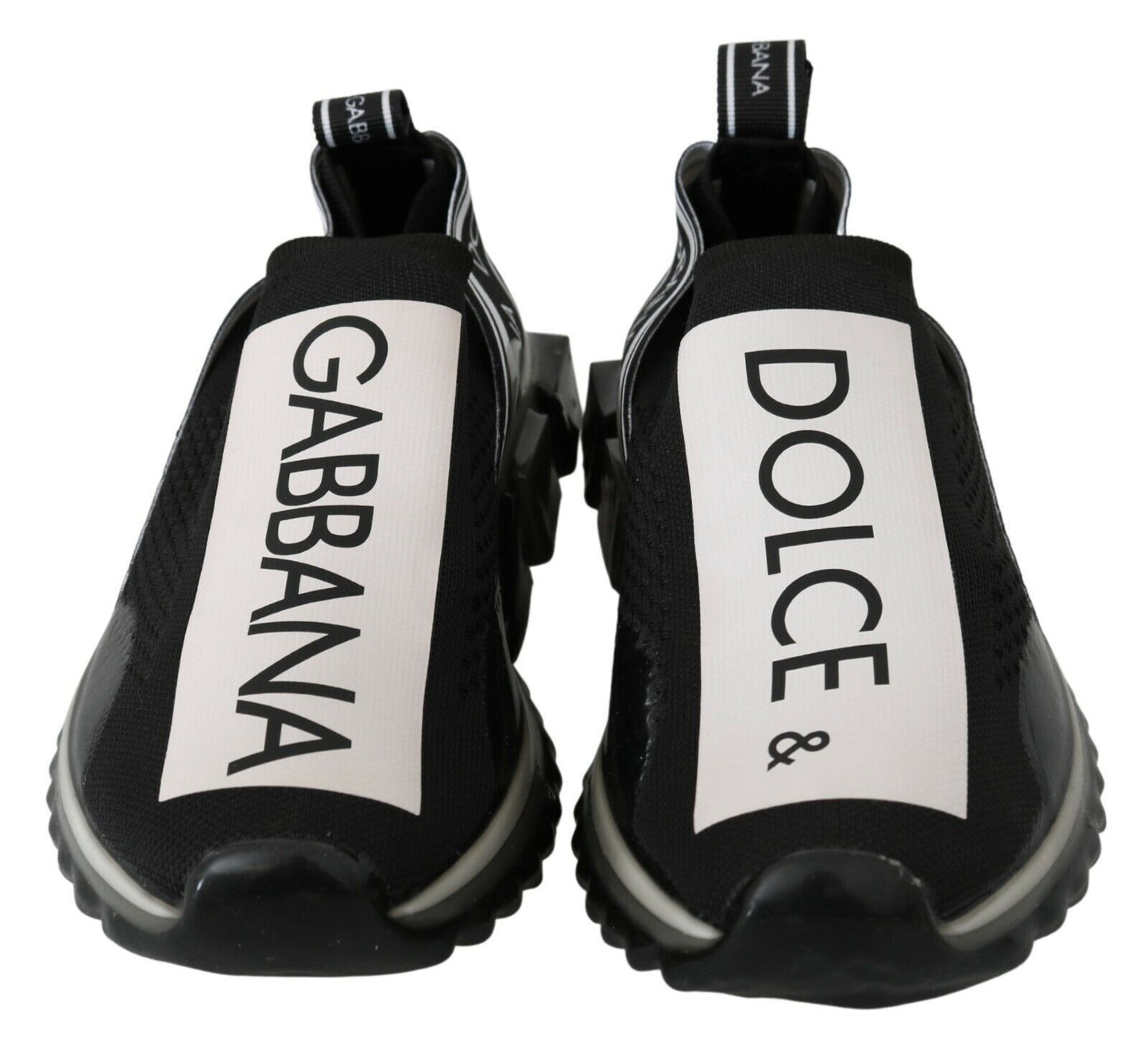 Baskets de sport décontractées noires Dolce &amp; Gabbana Dapper