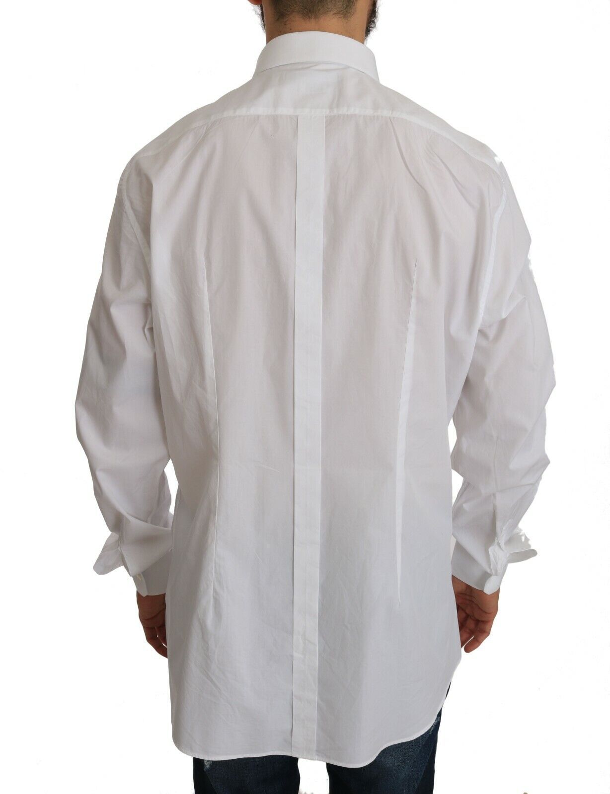 Chemise formelle coupe slim blanche exclusive Dolce &amp; Gabbana