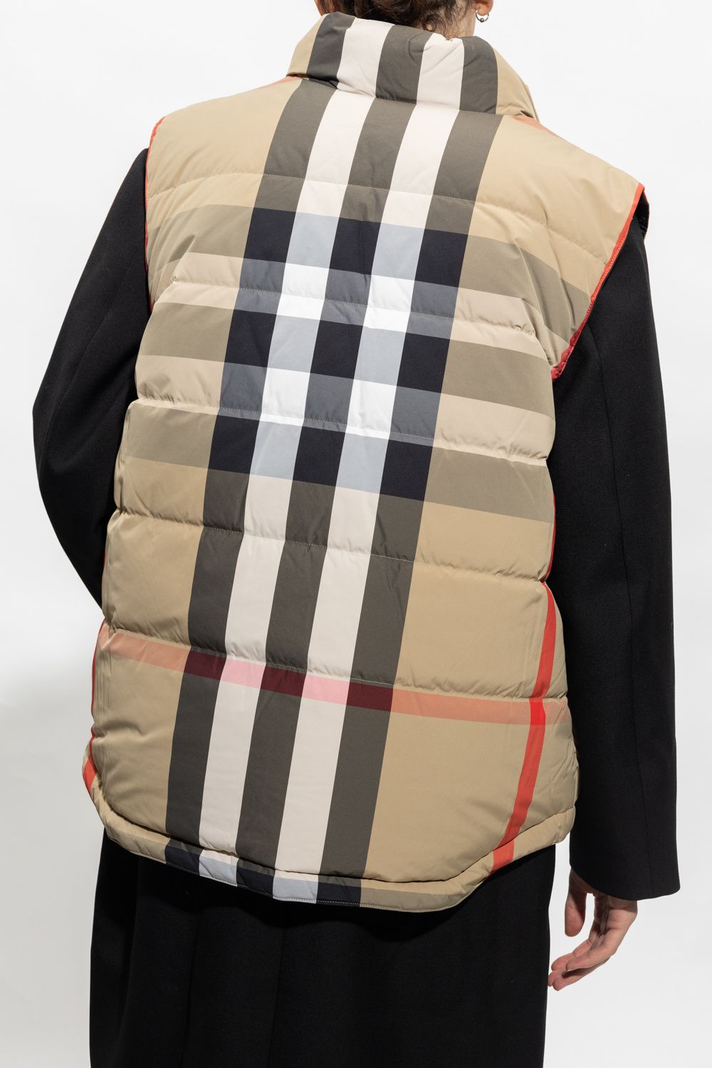 Gilet matelassé léger beige Burberry