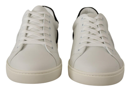 Baskets blanches exclusives Dolce &amp; Gabbana pour hommes