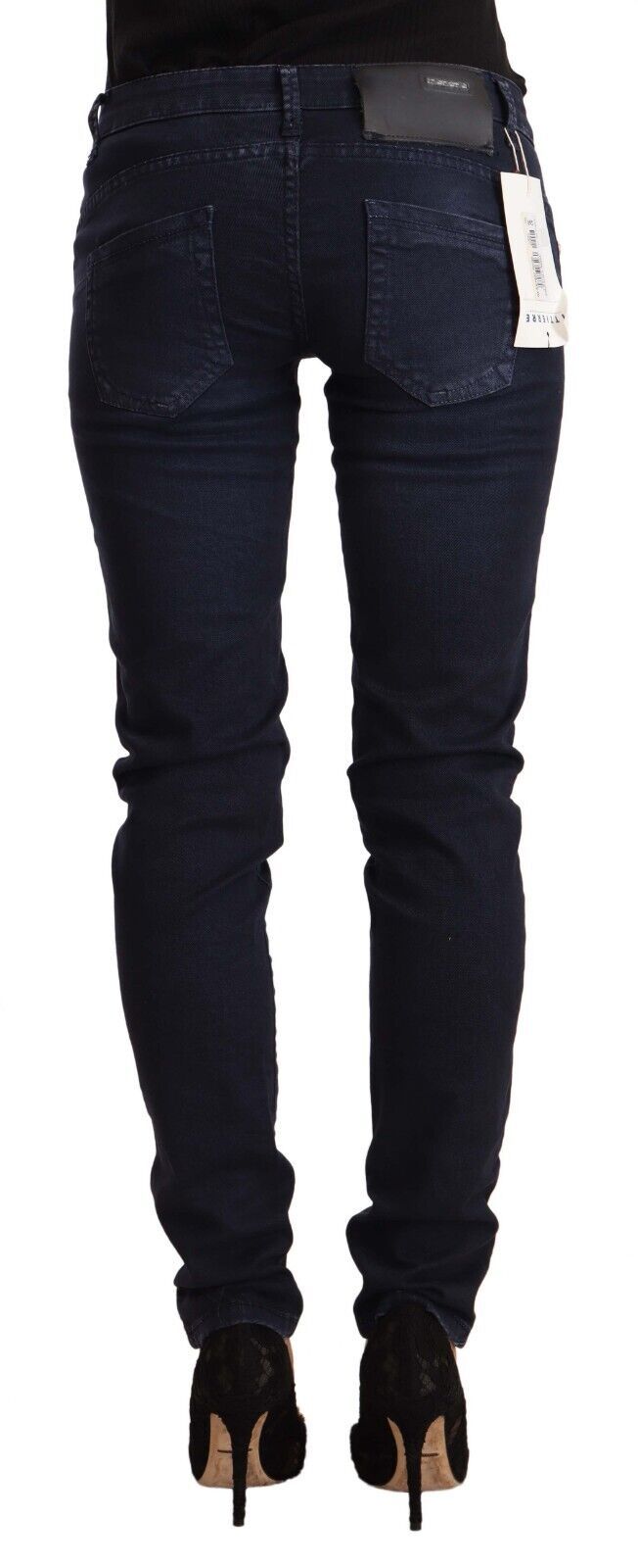 Acht - Jean skinny taille basse - Bleu