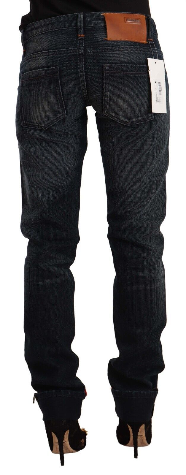 Jean skinny délavé noir élégant Acht