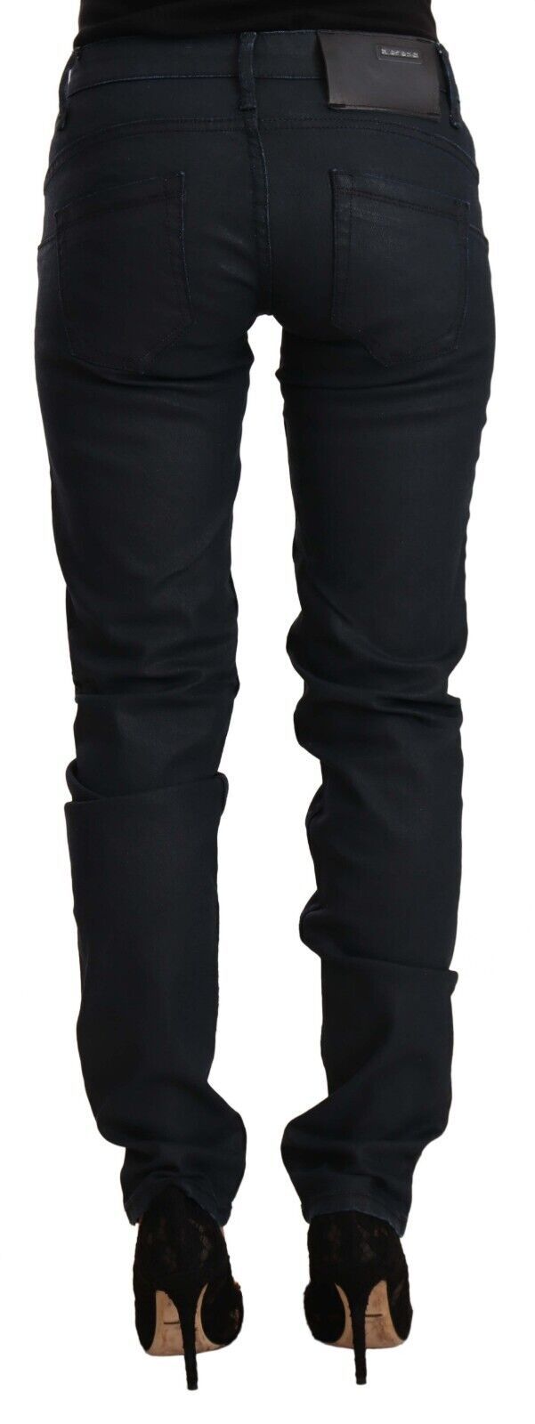 Acht jean skinny noir taille basse