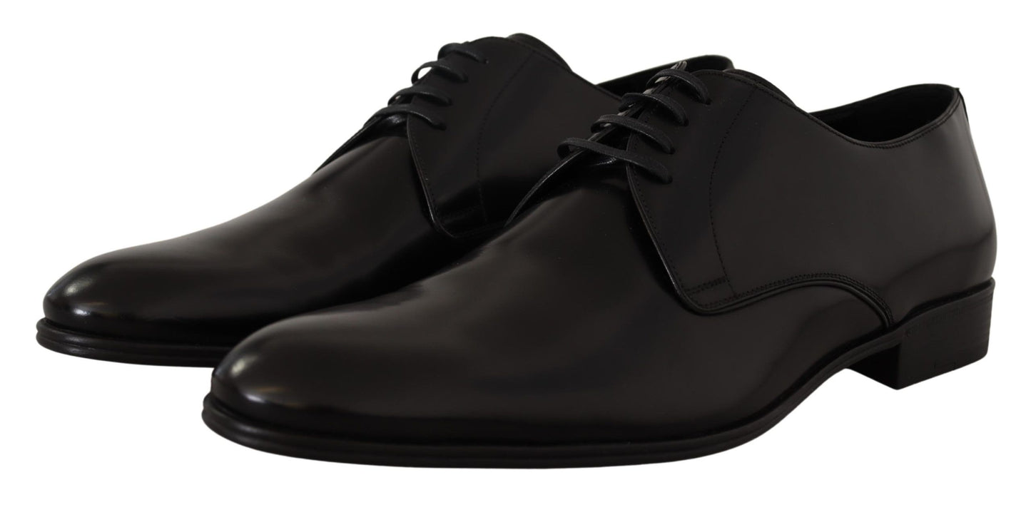 Derbies Dolce &amp; Gabbana en cuir noir