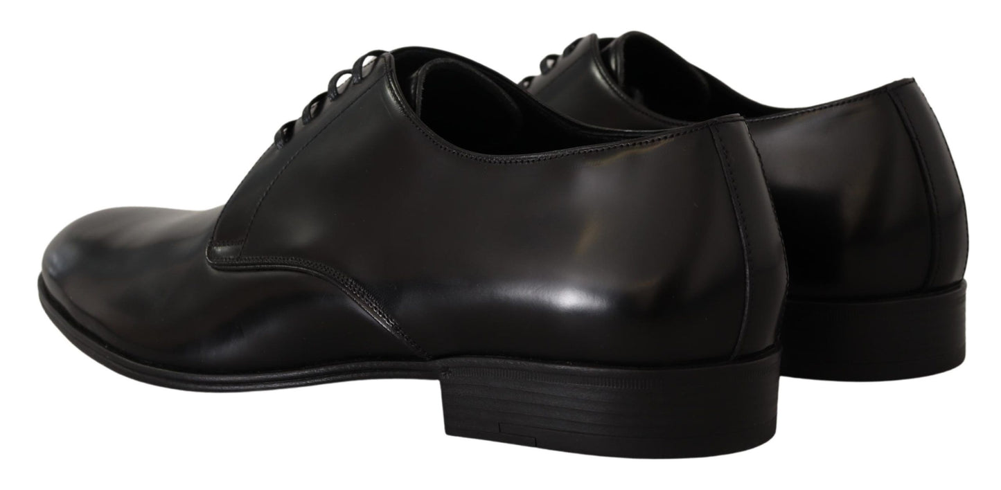 Derbies Dolce &amp; Gabbana en cuir noir