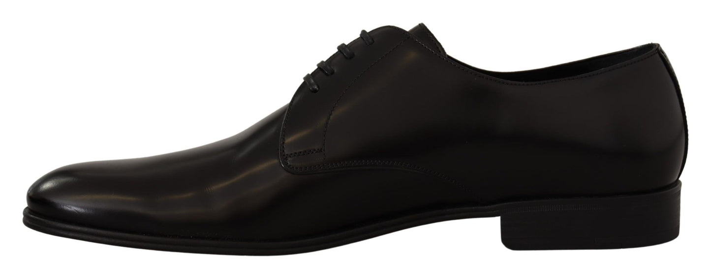 Derbies Dolce &amp; Gabbana en cuir noir