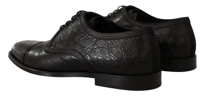 Chaussures à lacets formelles en cuir exotique Dolce &amp; gabbana