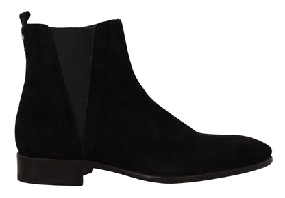 Bottines chelsea en cuir suédé Dolce &amp; gabbana