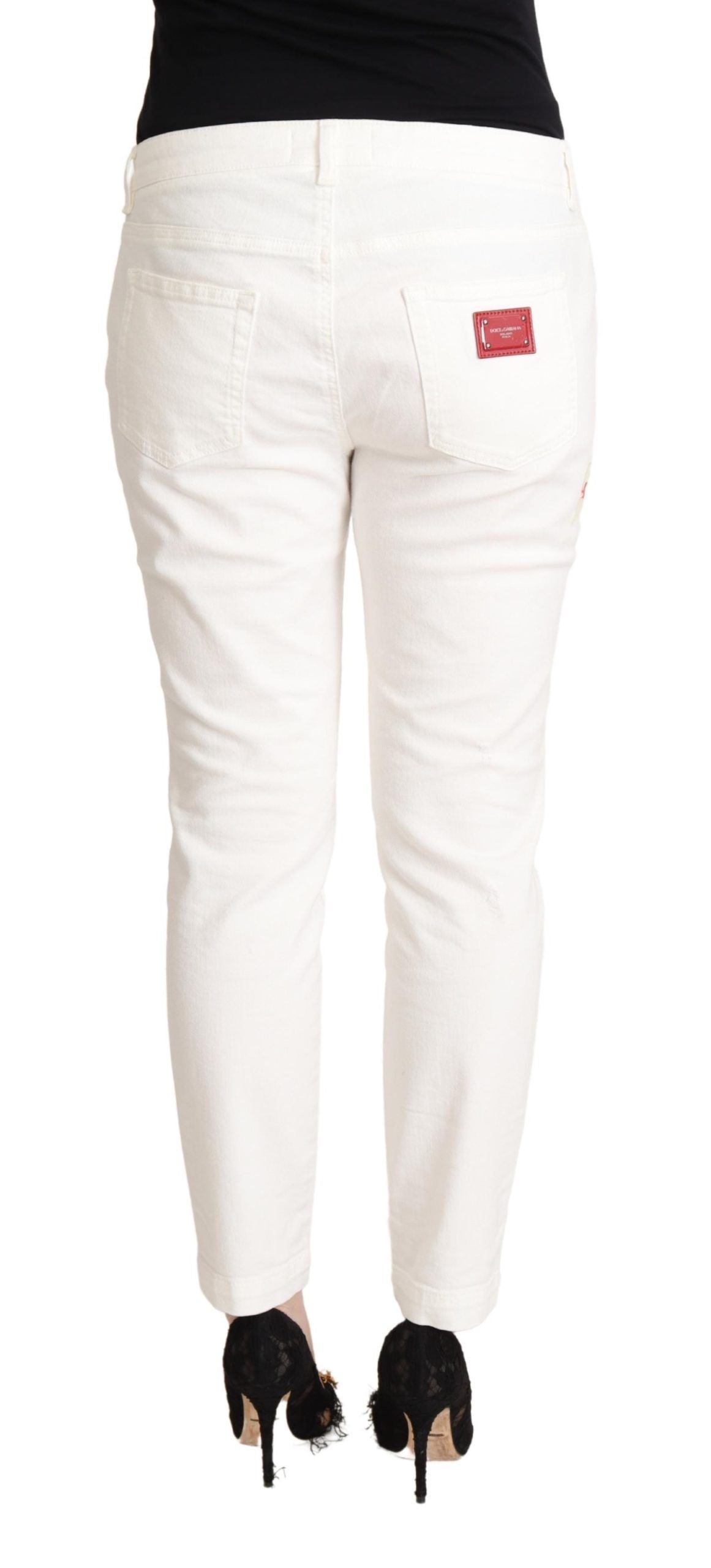 Dolce &amp; Gabbana - Jean skinny blanc