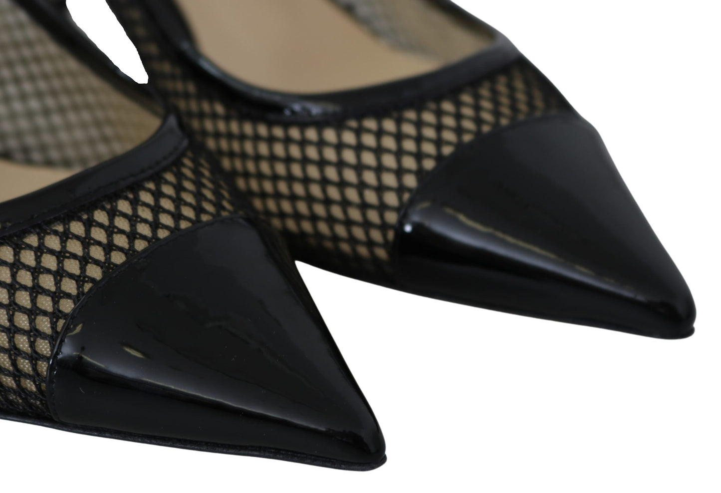 Jimmy Choo escarpins pointus en maille vernie