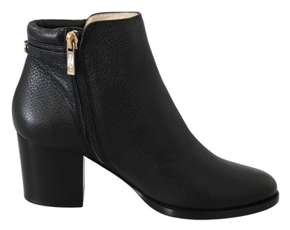 Botas Jimmy Choo Método 65 de cuero negro