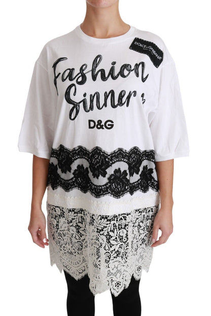 Dolce &amp; Gabbana - DG Fashion Sinners - T-shirt surdimensionné