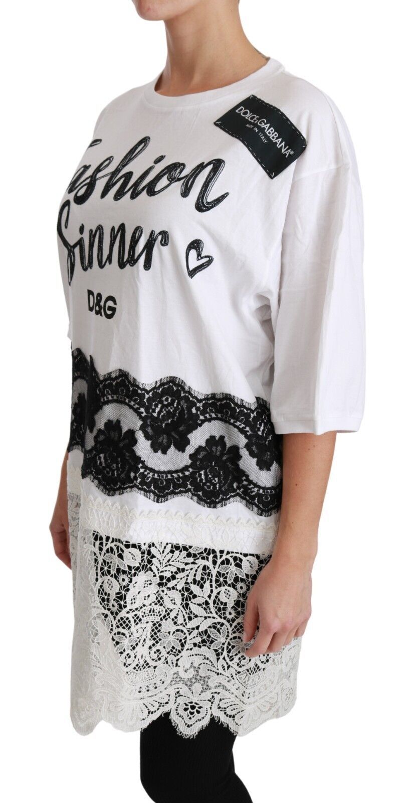 Dolce &amp; Gabbana - DG Fashion Sinners - T-shirt surdimensionné