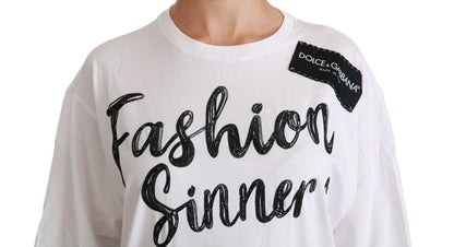 Dolce &amp; Gabbana - DG Fashion Sinners - T-shirt surdimensionné