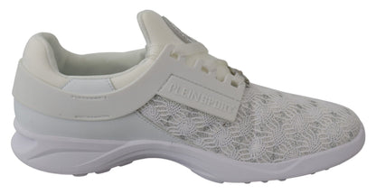 Baskets Beth Sport Plein Sport blanches et élégantes