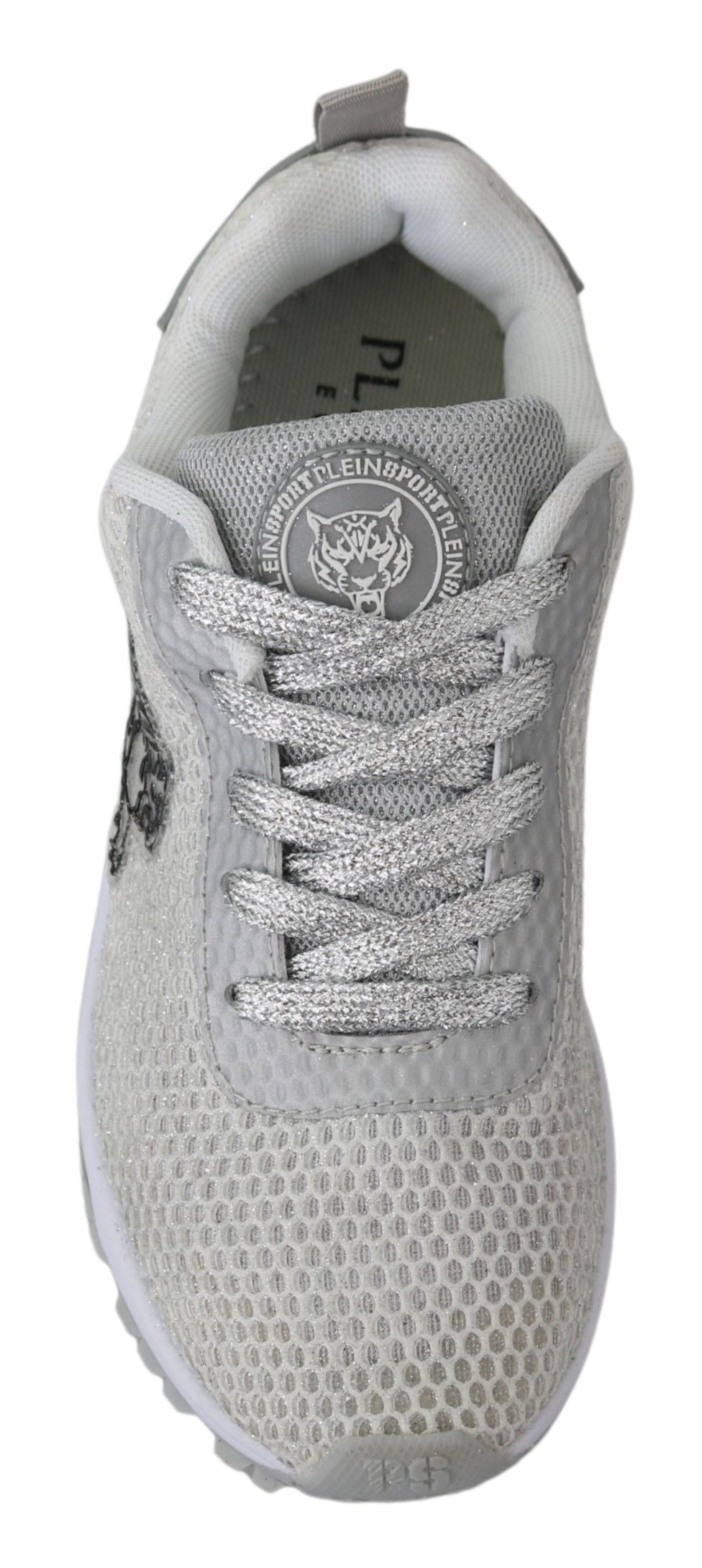 Plein Sport Glamorous Silver Gretel Sport Sneakers