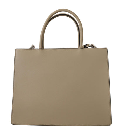 Bolso tote de poliuretano verde salvia Karl Lagerfeld