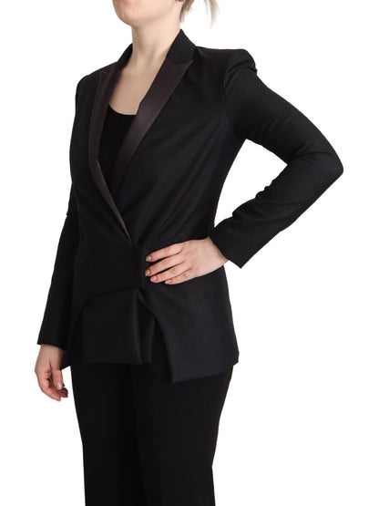 Costume national blazer croisé noir