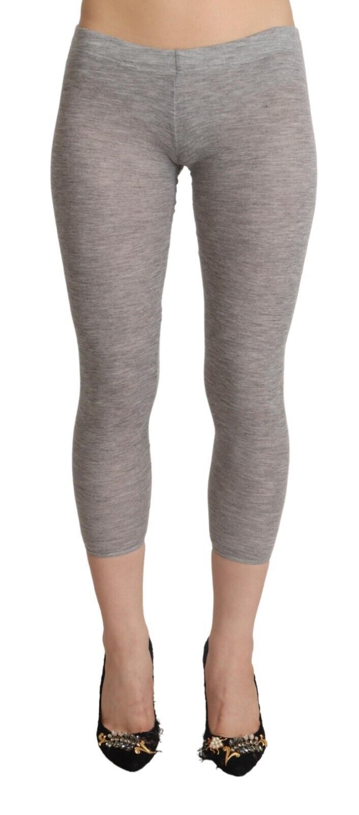 Ermanno scervino legging court slim gris