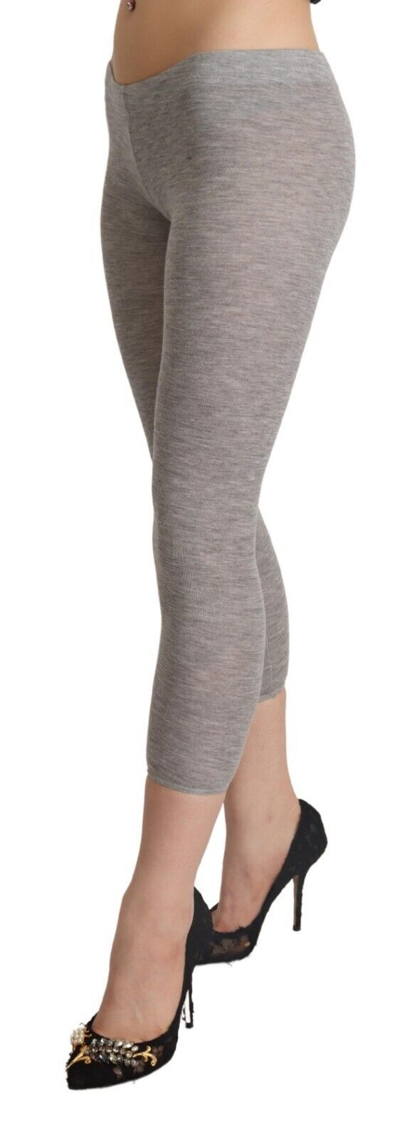 Ermanno scervino legging court slim gris