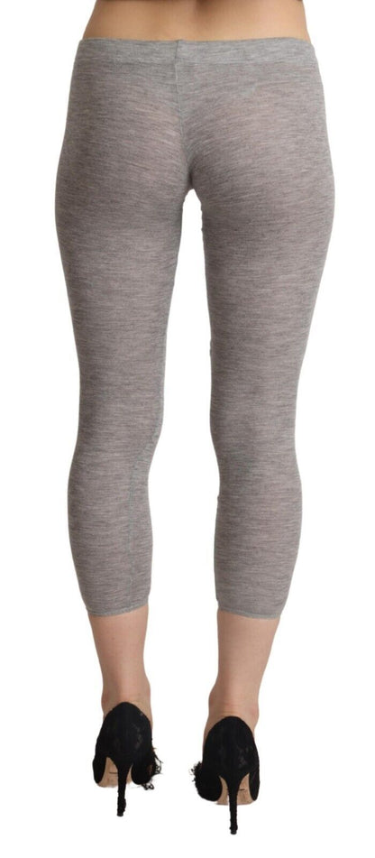 Ermanno scervino legging court slim gris