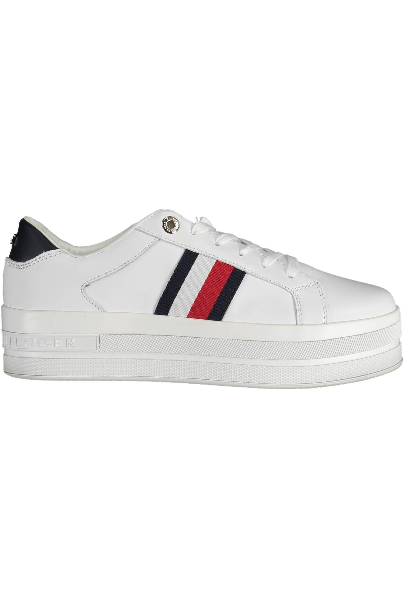 Zapatillas Tommy Hilfiger blancas de polietileno para mujer