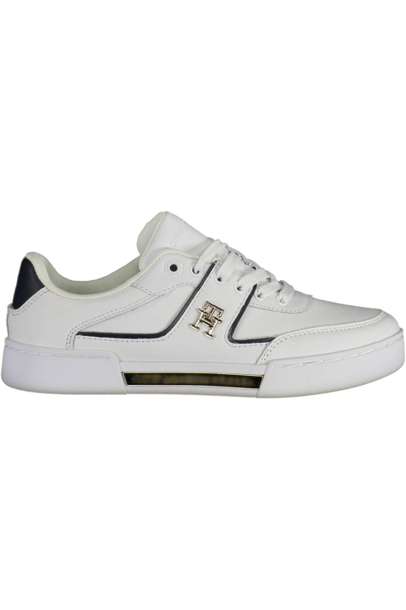 Tommy Hilfiger White Leather Women Sneaker