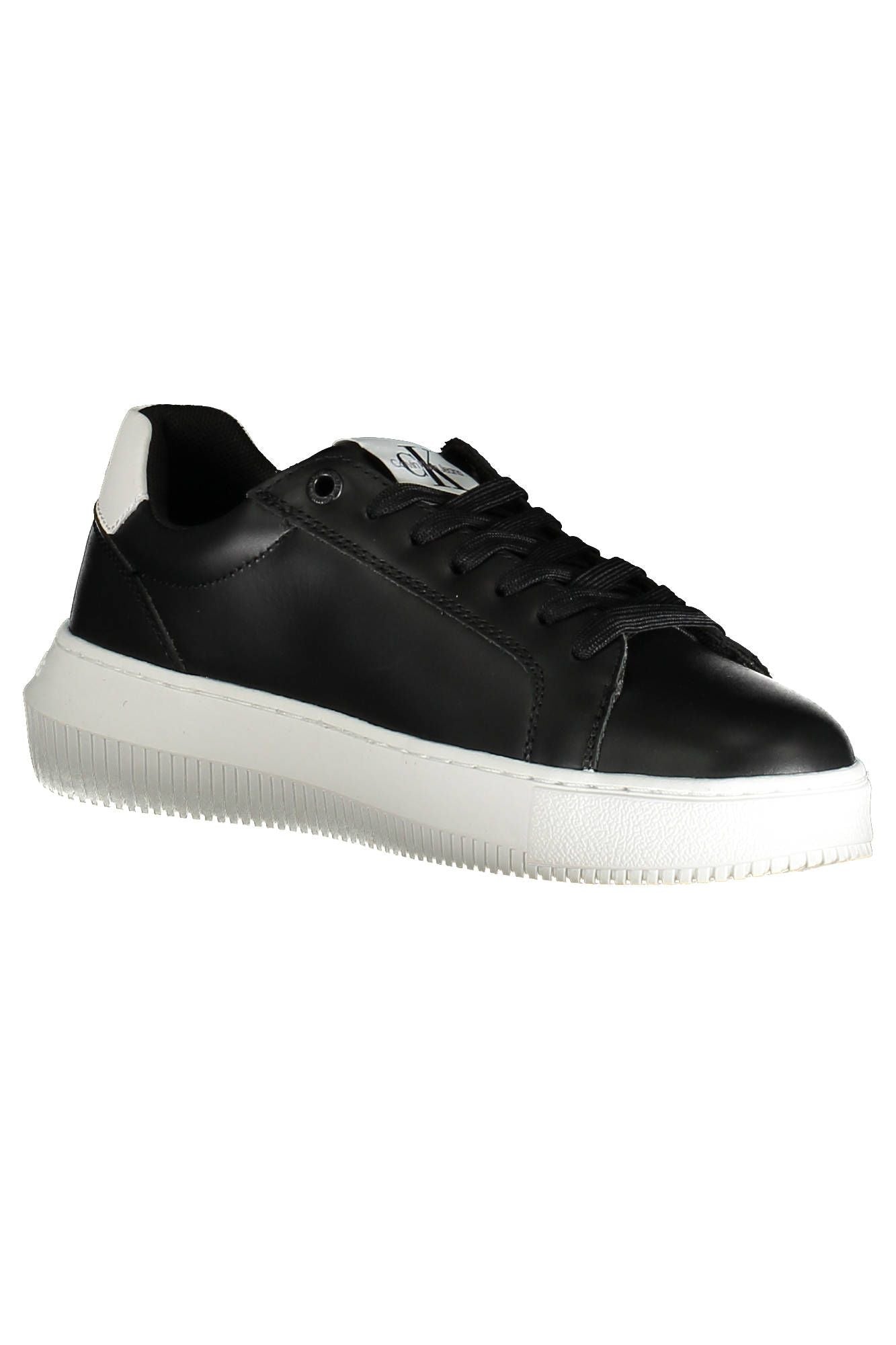 Calvin Klein Black Leather Women Sneaker