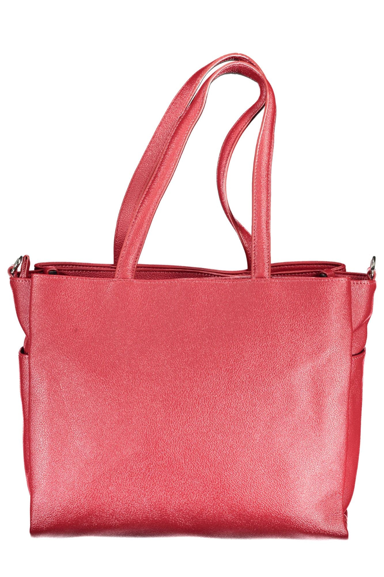 BYBLOS Chic Red Convertible Shoulder Bag