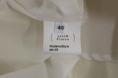 Robe dos nu Licia Florio thé blanc