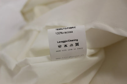 Robe dos nu Licia Florio thé blanc