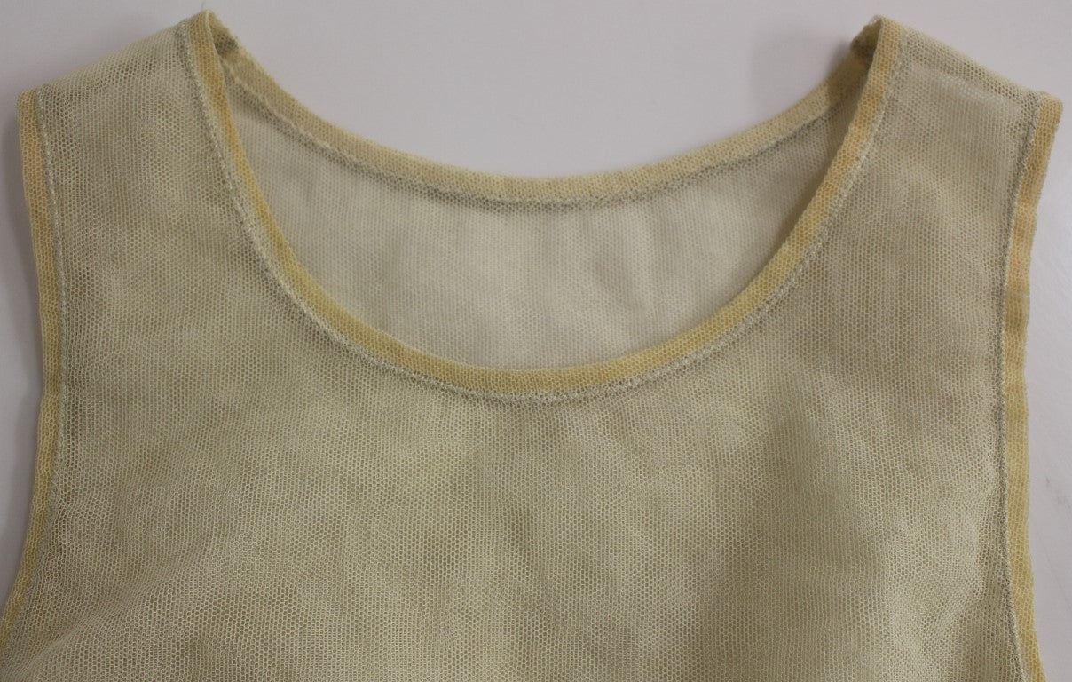 Blouse débardeur beige Dolce &amp; gabbana