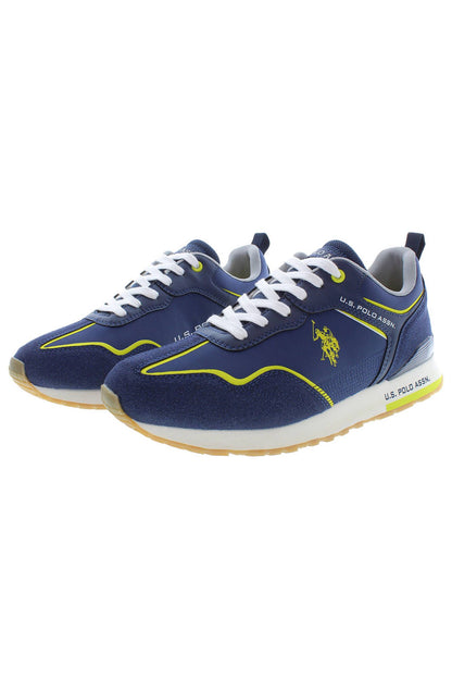 POLO AMÉRICAIN ASSN. Baskets à lacets Sporty Elegance en bleu