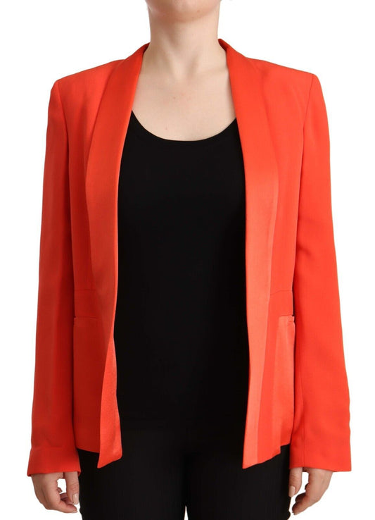 Co|te veste manches longues pardessus orange