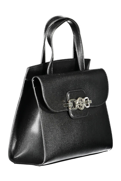 Sac à main Guess jeans noir avec bretelles polyvalentes