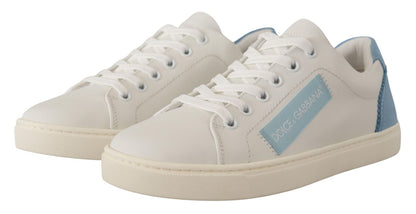 Dolce & Gabbana Exquisite Italian Leather Low-Top Sneakers