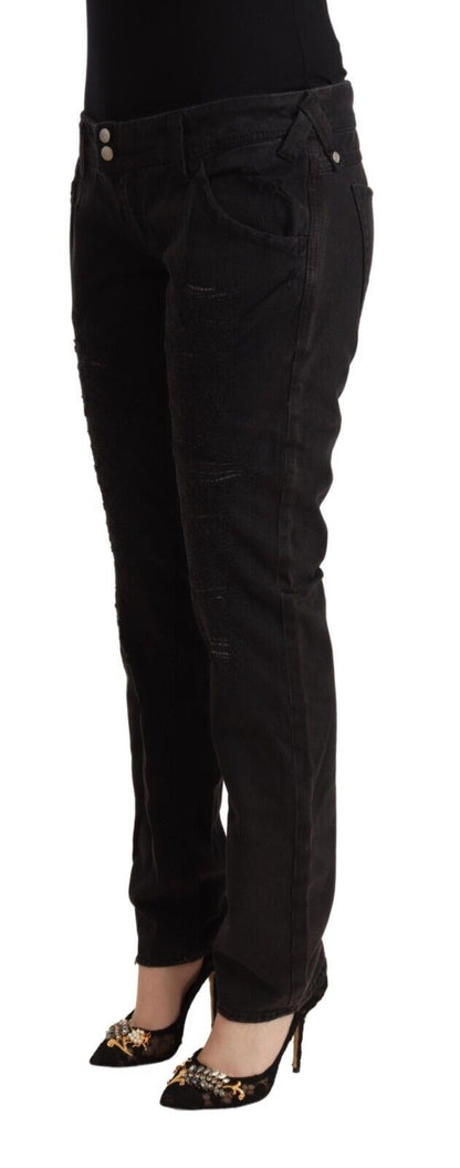 Jean slim noir taille basse Cycle