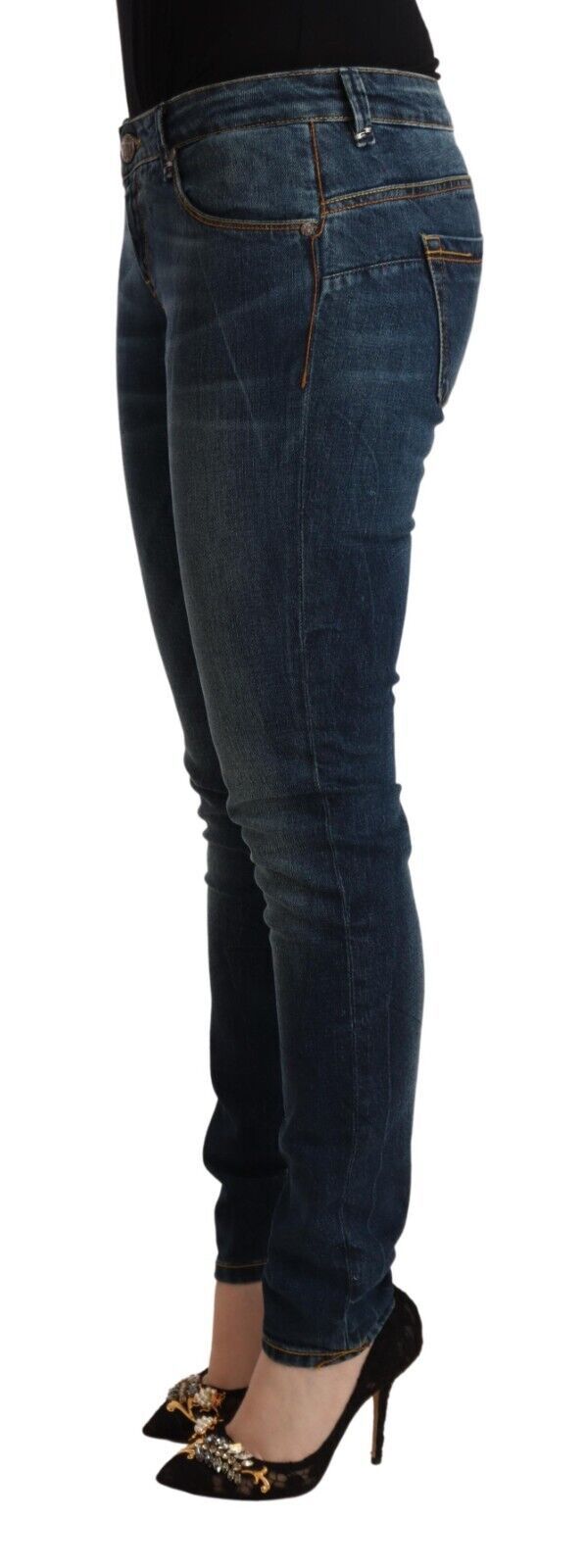 Jean skinny taille basse coupe slim Acht