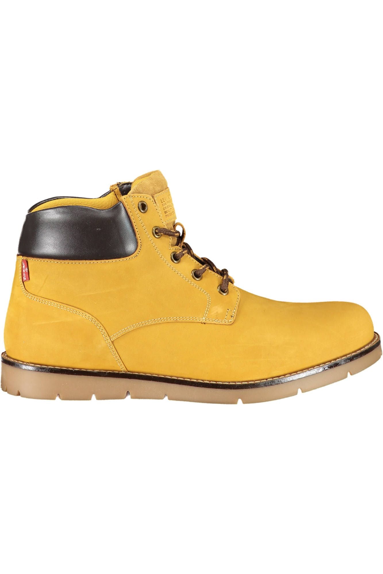 Bottines Levi's jaune coucher de soleil avec détail à lacets