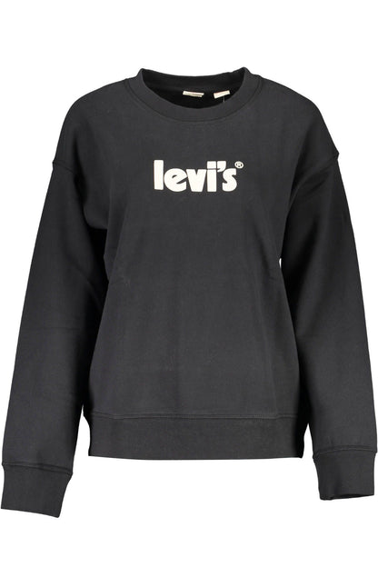 Sweat Levi's noir à logo en coton