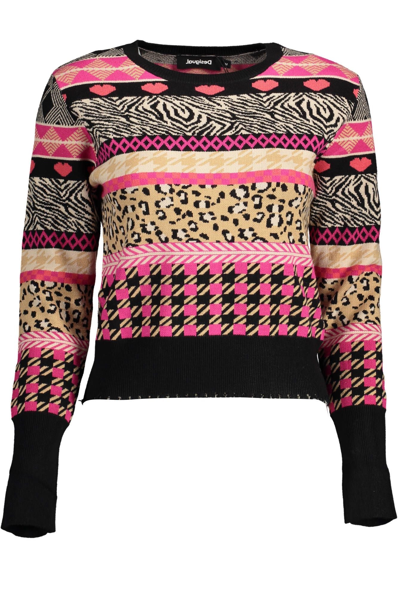 Pull col rond manches longues Desigual