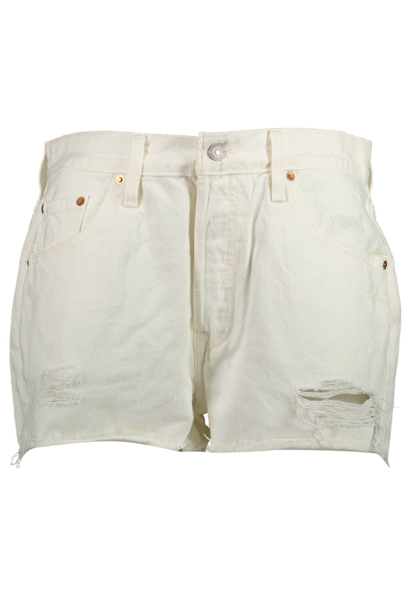 Short en jean blanc Levi's au charme classique