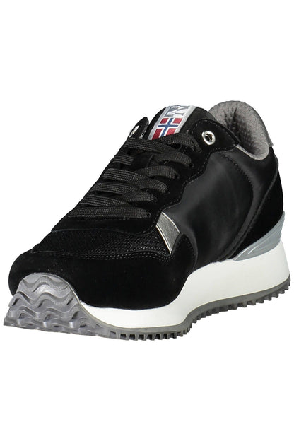 Napapijri Black Polyester Women Sneaker