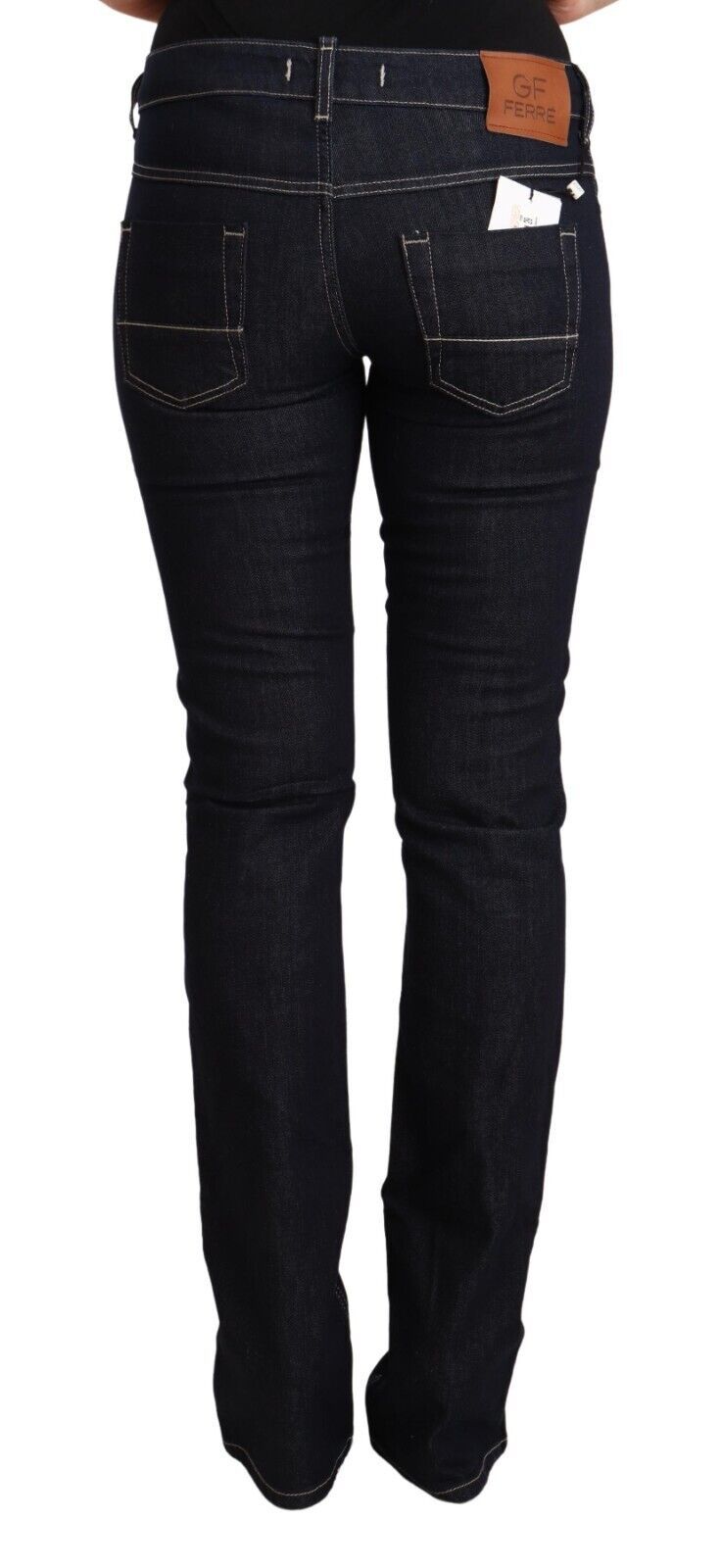 Gf Ferre - Jean skinny taille basse - Noir intemporel