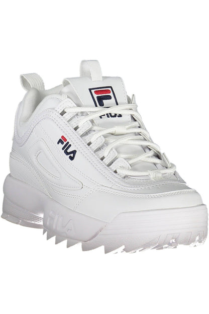 Fila Baskets de sport blanches élégantes avec détails brodés